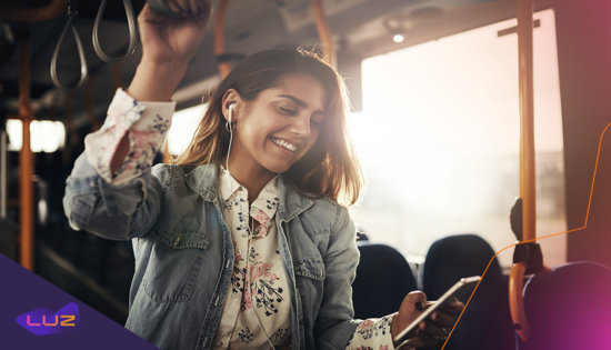 Como aproveitar o tempo no transporte público